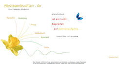 Desktop Screenshot of narzissenleuchten.de